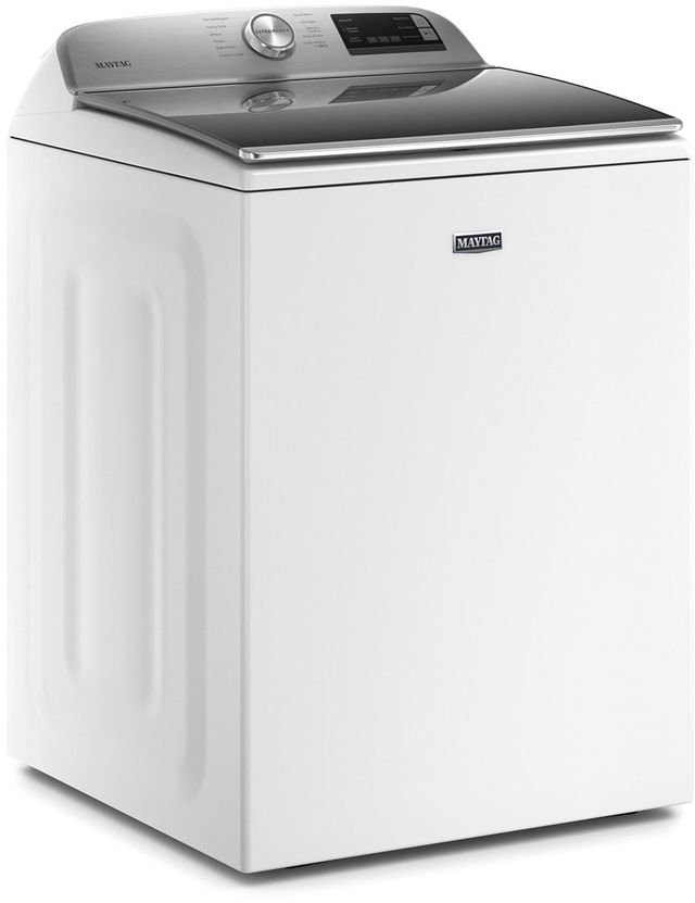 Maytag® 4.7 Cu. Ft. White Agitator Top Load Washer with Extra Power-2