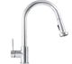 ZLINE Monet Chrome Pull Down Single Handle Kitchen Faucet-1