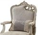 ACME Furniture Picardy Antique Pearl/White Right Facing Leaves Chair-1