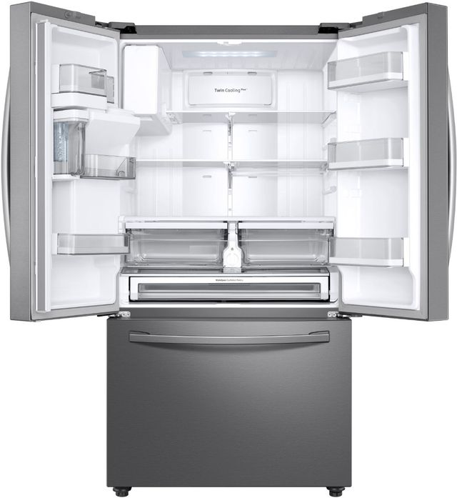 Samsung 28.0 Cu. Ft. Fingerprint Resistant Stainless Steel 3-Door French Door Refrigerator-1