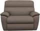 La-Z-Boy® Roman Otter Manual Reclining Chair and a Half-1