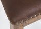 Jofran Inc. Cannon Valley Brown Slat Back Dining Side Chair-5