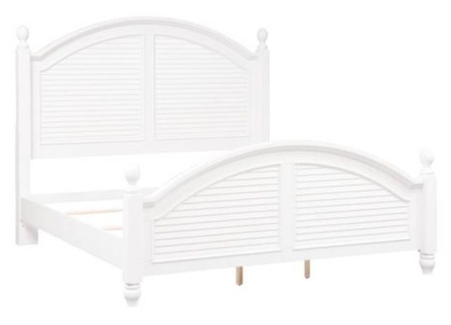 Liberty Furniture Summer House I Oyster White Poster Bed-0