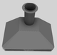 Vent-A-Hood® A Series 42" Gunsmoke Retro Style Wall Mounted Range Hood-2