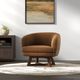 Emerald Home Moira Copper Cocoa Swivel Accent Chair-1