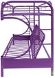 ACME Furniture Eclipse Purple Twin Over Full Futon Bunk Bed-3