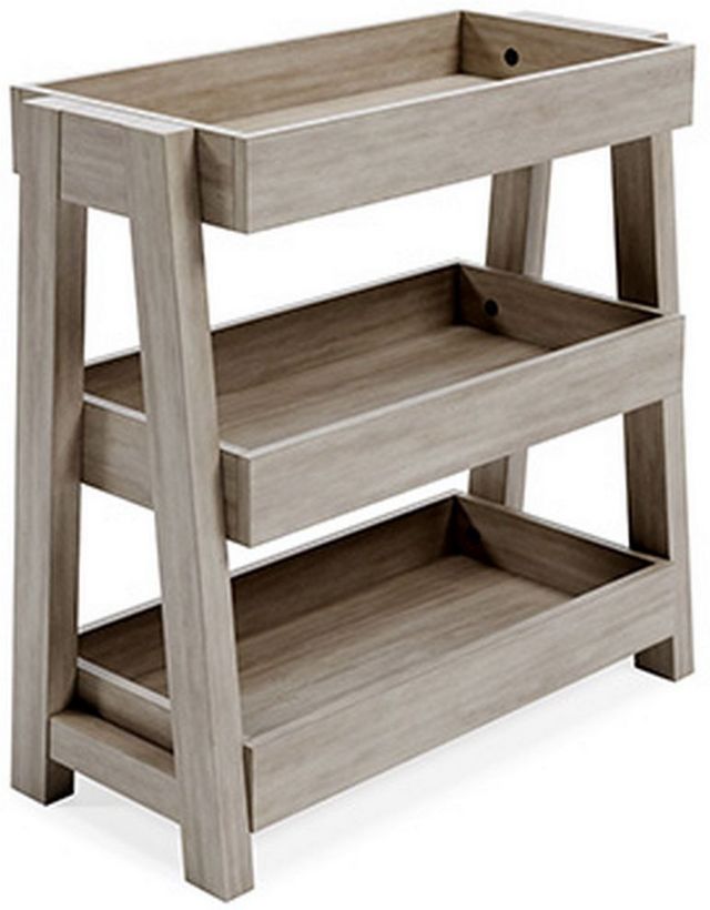 Signature Design by Ashley® Blariden Light Tan Shelf Accent Table