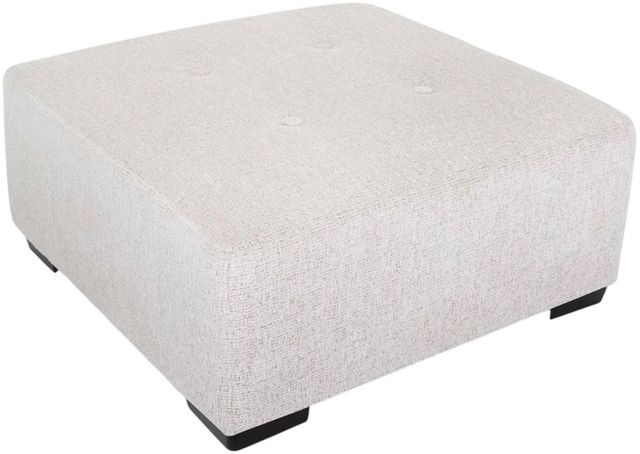 Franklin™ Katina Burmese Bamboo Square Ottoman with Button Tufts-0