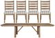 Signature Design by Ashley® Ridgester 5-Piece Light Brown Dining Set-0