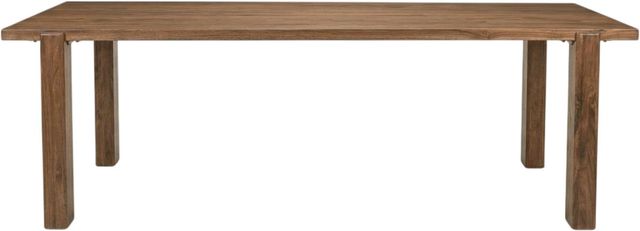 International Furniture Direct Silver Brown Dining Table-2