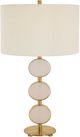 Uttermost® Three Rings Brushed Brass Table Lamp-0