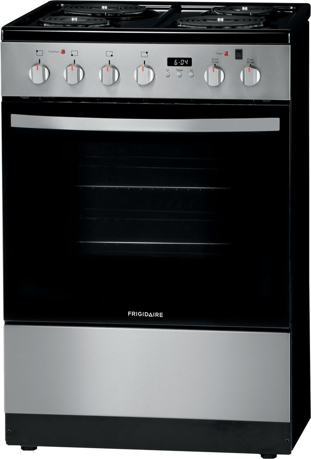 Frigidaire® 24" Stainless Steel Freestanding Electric Range-6