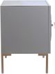 TOV Furniture Anna Grey Lacquer Side Table-1