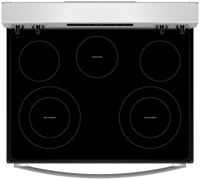 Whirlpool® 30" Stainless Steel Freestanding Electric Range with Air Cooking Technology and Steam Clean-4