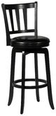 HH2 Home Presque Isle Black Swivel Bar Stool-0