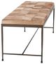 Classic Home Achen Hide Blonde Bench-3