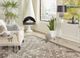 Wildwood Lamps Contemporary Bowen Clear Side Table with Glass Top and Polished Nickel Accents-2
