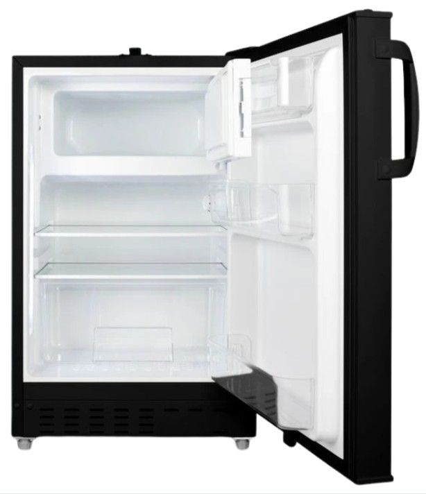 Summit® 2.7 Cu. Ft. Black Under the Counter Refrigerator-1