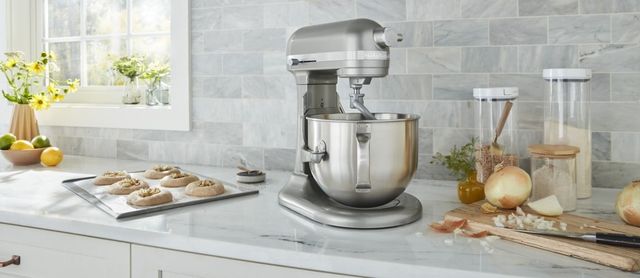 KitchenAid® Contour Silver 7 Quart Bowl-Lift Stand Mixer-4