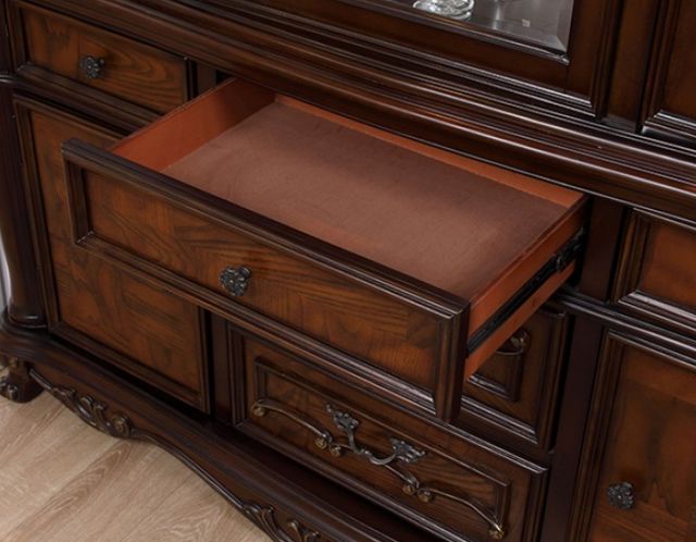 Furniture of America® Manzanita Dark Cherry Hutch and Buffet-2