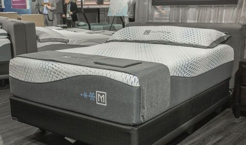 Sierra Sleep® By Ashley® Millennium Luxury 14" Gel Memory Foam Cushion Firm California King Mattress in a Box-0
