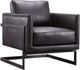 Moe's Home Collection Luxley Black Club Chair-0