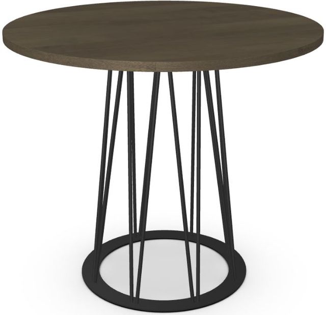 Amisco Customizable Calypso Birch Veneer Counter Height Table with 42" Tabletop -1