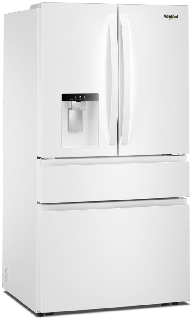 Whirlpool® 36" 28.9 Cu. Ft. White French Door Refrigerator with Flexible Temperature Drawer-2