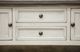 International Furniture Direct Stone Ivory Antiqued/Weathered Gray Sofa Table-3