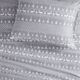Olliix by Woolrich Grey Winter Frost King Flannel Cotton Sheet Set-4