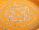 A & B Home Yellow Lacquered Tray-1