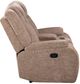 Parker House® Bruno Plush Tobacco Manual Reclining Console Loveseat-4