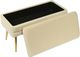 TOV Furniture Ziva Cream Storage Bench-2