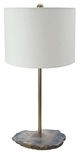 A & B Home Bronze Agate Table Lamp-0