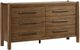 Riverside Furniture Henderson Toasted Pecan 6-Drawer Dresser-0