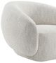Furniture of America® Savino Beige Swivel Chair-5