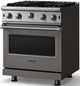 Viking® 5 Series 30" Damascus Gray Pro Style Natural Gas Range-2