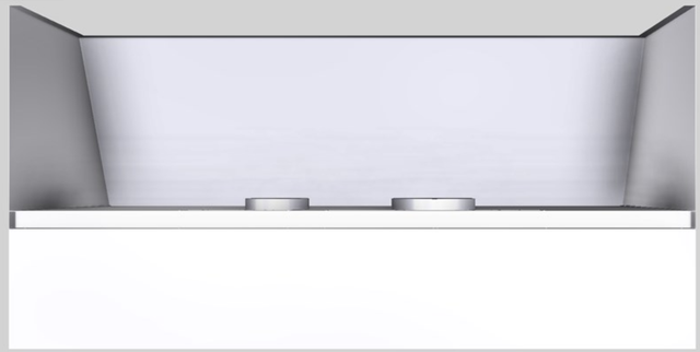 Vent-A-Hood® 60" Wall Mounted Range Hood-White-2