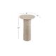 Bassett Mirror Claude Gray Accent Table-3