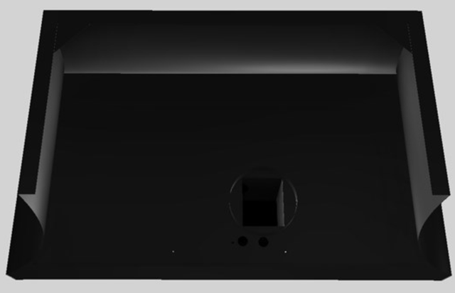 Vent-A-Hood® Designer Series 42" Black Wall Mounted Range Hood-2