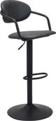 Zuo® Modern Kirby Black/Vintage Black Bar Stool-0