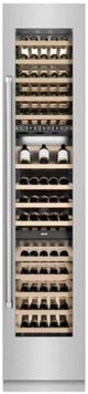 ZLINE 18" 9.0 Cu. Ft. Triple Zone 68 Bottle Right Hinge Column Wine Cooler in Stainless Steel-3