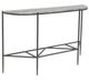 Fairfield® Sundries Axel Brown/Gray Console Table with Hammered Base-0