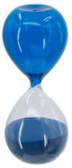 A & B Home Blue/Clear Small Hourglass-1