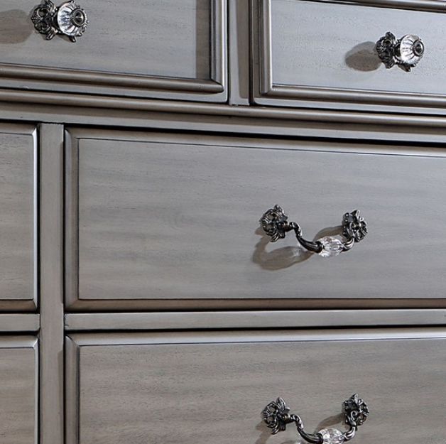 Furniture of America® Syracuse Gray Chest-2
