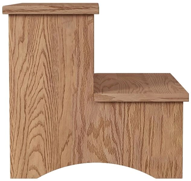 Intercon Oak Park Taupe Step Stool-3