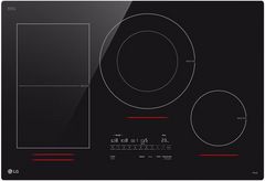 Table de cuisson à induction de 30 po LG® - Noir