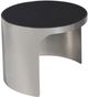 Universal Explore Home™ New Modern Revolve Black/Nickel Small Nesting Table-0