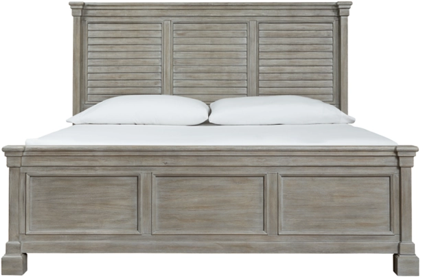 Signature Design by Ashley® Moreshire Bisque King Panel Bed-2