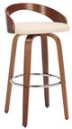 Armen Living Sonia Cream 30" Bar Stool-0